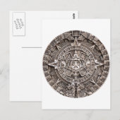 Mayan Calendar Briefkaart (Voorkant / Achterkant)