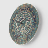 Mayan Calendar Clock Grote Klok (Hoek)
