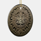 Mayan Calendar Keramisch Ornament (Rechts)