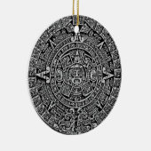 Mayan Calendar Keramisch Ornament (Rechts)