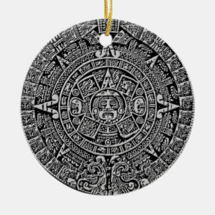 Mayan Calendar Keramisch Ornament