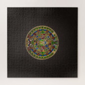 Mayan Calendar - kleur Legpuzzel (Horizontaal)
