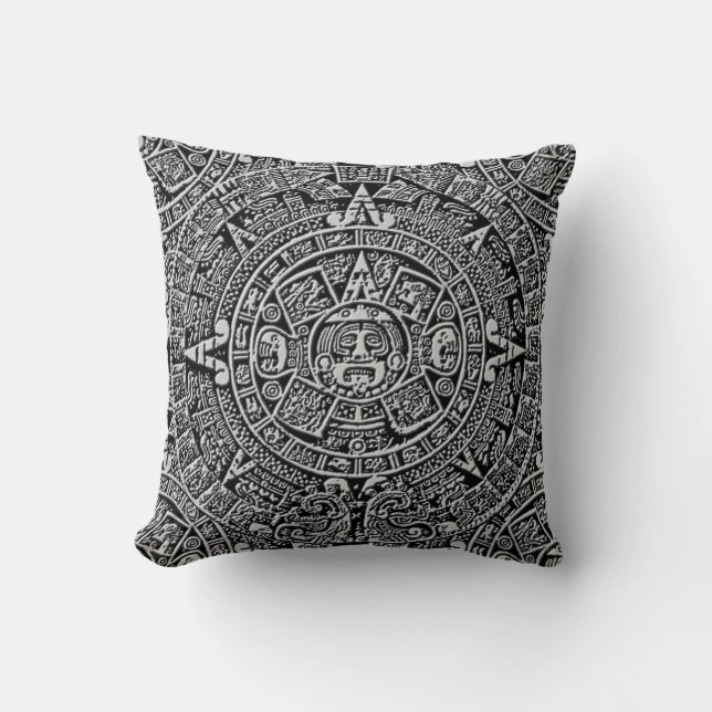 Mayan Calendar Kussen (Voorkant)