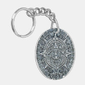 Mayan Calendar / Maya Kalender Sleutelhanger (Voorkant Links)