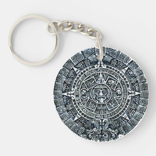 Mayan Calendar / Maya Kalender Sleutelhanger (Voorkant)