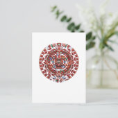 Mayan Calendar Mexican Pride Briefkaart (Staand voorkant)