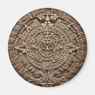 Mayan Calendar Stone 12.21.2012 Magneet