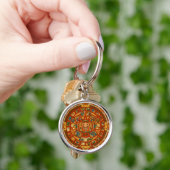 "Mayan Calendar Stone" Sleutelhanger (Hand)
