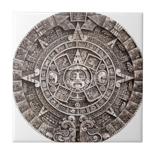Mayan Calendar Tegeltje (Voorkant)