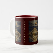 Mayan Chichen Itza Temple Hot Chocolate Mok (Voorkant links)