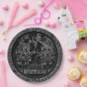 Mayan Circle Paper Bord (Feest)