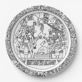 Mayan Circle Paper Bord
