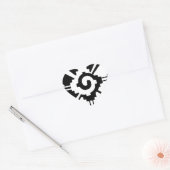 Mayan Deity Symbol Hunab Ku Hart Sticker (Envelop)
