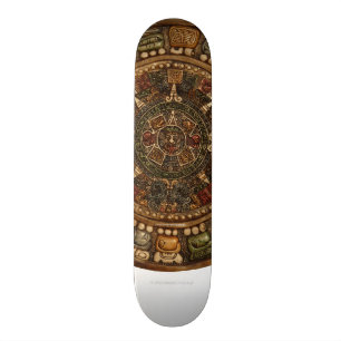 Mayan en Aztec Calendar door Grassrootsdesigns4u! Skateboard