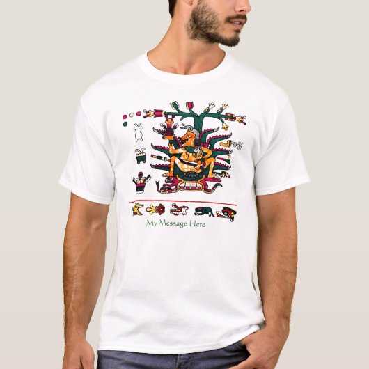 Mayan Glyphs T-Shirt (Voorkant)