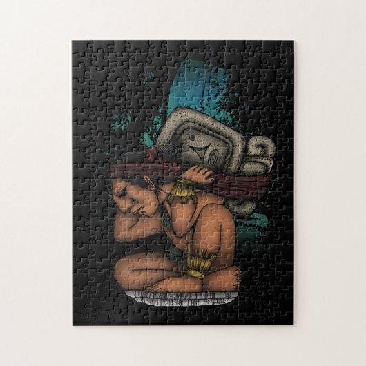 Mayan God Legpuzzel (Verticaal)