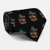 Mayan God Stropdas (Opgerold)