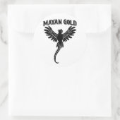 Mayan Gold Quetzal Sticker (Tas)