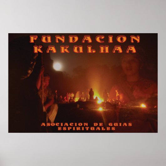 Mayan Guias Poster (Voorkant)