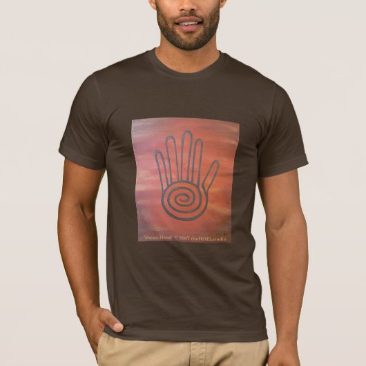 Mayan Hand Apparel T-shirt (Voorkant)