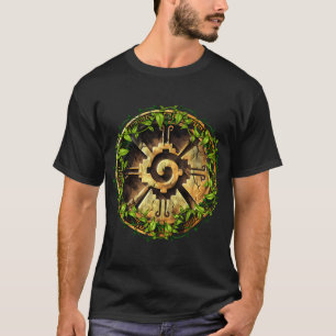 Mayan Hunab Ku-symbool T-shirt