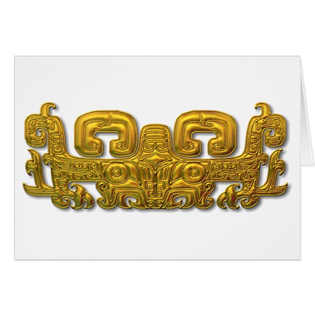 Mayan Jaguar - Or (Devant horizontal)