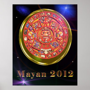 mayan kalender 2012 poster