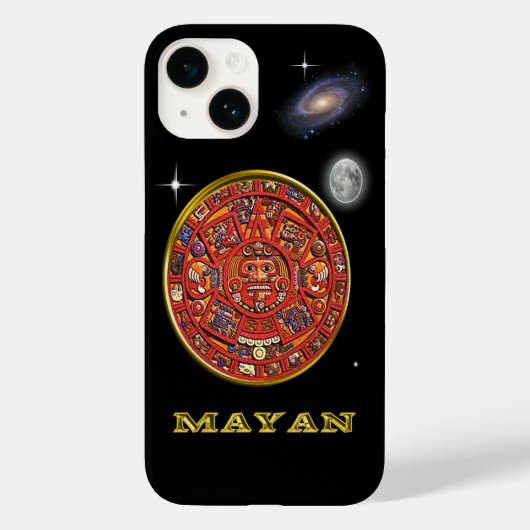 Mayan kalender Case-Mate iPhone case (Achterkant)