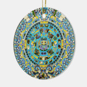 mayan-kalender keramisch ornament (Links)