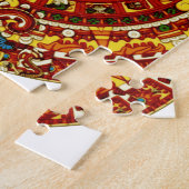 mayan-kalender legpuzzel (Zijkant)