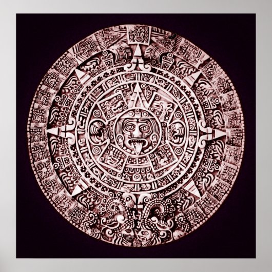 mayan-kalender poster (Voorkant)
