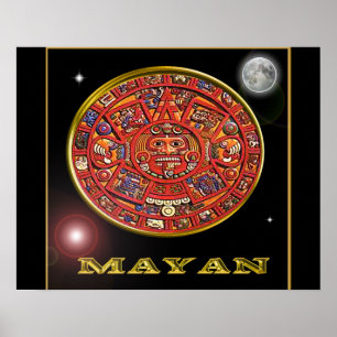 Mayan kalender poster