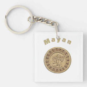 Mayan kalender sleutelhanger