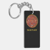 Mayan kalender sleutelhanger (Voorkant Links)