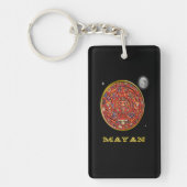 Mayan kalender sleutelhanger (Voorkant)