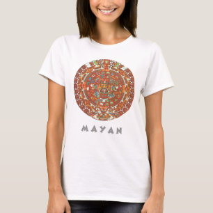 Mayan kalender t-shirt