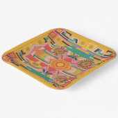 Mayan Mosaic Marvel 02 Papieren Bordje (Gebogen)