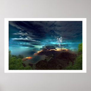 MAYAN MYSTERY PRINT