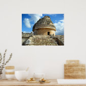 Mayan Observatory Poster (Keuken)