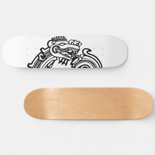 Mayan Oroborus Skateboard (Horizontaal)