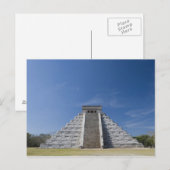 Mayan Pyramid, Morning in maart Briefkaart (Voorkant / Achterkant)