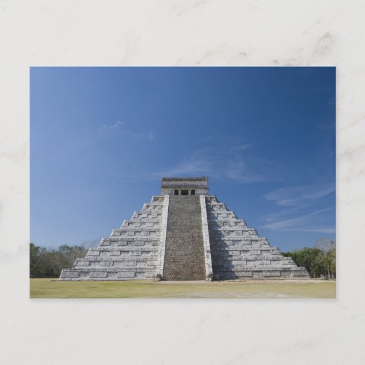 Mayan Pyramid, Morning in maart Briefkaart (Voorkant)