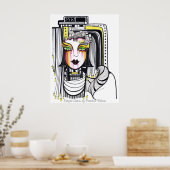 Mayan Queen Poster (Keuken)