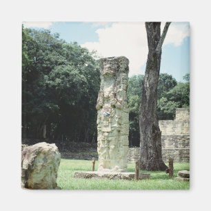 Mayan ruïneert Stad van de Foto van Copan Hondura Magneet