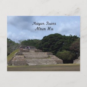 Mayan Ruins, Altun Ha Briefkaart