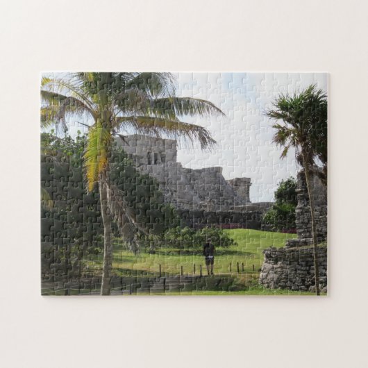 Mayan Ruins in Tulum, Mexico Legpuzzel (Horizontaal)