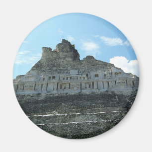 Mayan Ruins - xunantunich belize Magneet