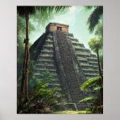 Mayan Temple Poster (Voorkant)
