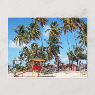 Mayaro Beach Lifeguard Tower, Carte postale Trinid