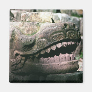 Mayaruïnes Stad Copan Honduras Foto Ontwerp Magneet